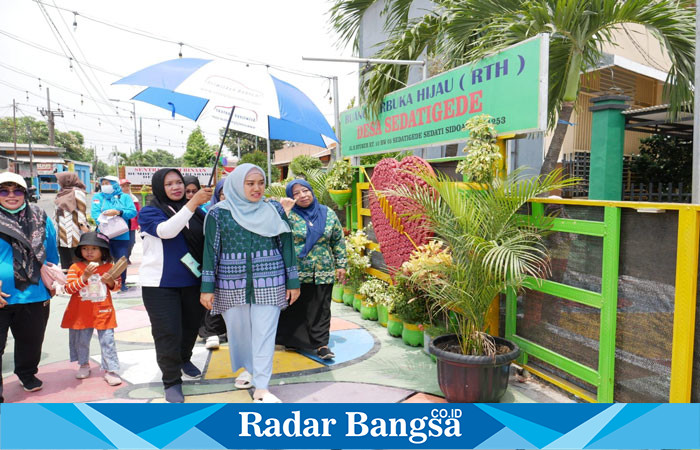 Ning sasa sidah kali resik ,Kamis (9/11) di Gedangan (Foto:Radarbangsa)