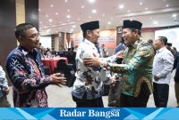 Wakil Bupati Sidoarjo, Subandi, S.H., membuka kegiatan Bintek Peningkatan Kapasitas BPD se- Kecamatan Sedati, Sabtu malam (25/11) di hotel Aria Gajahyana, Malang