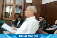 Terdakwa Usman Wibisono selalu pegang teguh jiwa Karateka yang berkewajiban berani mengungkap dan membela suatu kebenaran meski harus berujung pada proses hukum (Foto : FYW)