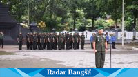 Peringati Hari Juang TNI AD Ke-78, Kodim 0822 Bondowoso Gelar Ziarah di TMP