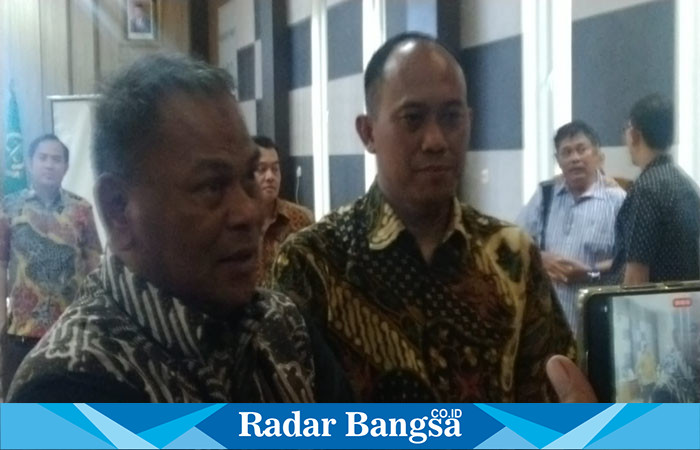 Komisi III DPR RI dari Fraksi Partai Gerindra H Rahmat Muhajirin SH melakukan kundapil di Kejari Sidoarjo, Jumat (1/12/2023), 