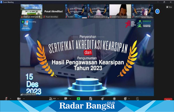 Prestasi Gemilang Unair Raih Kategori Kearsipan Terbaik Aa Radar Bangsa