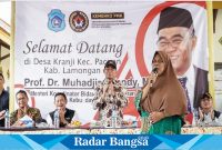 Menko PMK saat dialog dengan nelayan di Tempat Pelelangan Ikan (TPI) Brondong. (IST)