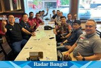 Yayasan Sosial Mawar Sharon Peduli (MSP) wilayah Jawa Tengah dan DIY  saat mengadakan jumpa pers dengan beberapa awak media, termasuk Radar Bangsa, (Dok foto Rudhy /RadarBangsa.co.id)