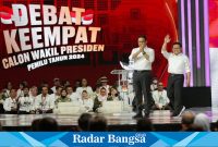 Acara debat Cawapres yang diselenggarakan oleh Komisi Pemilihan Umum (KPU) pada Minggu, 21 Januari 2024 (IST)