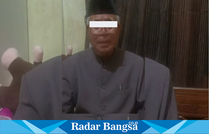 Pimpinan Pondok Pesantren berinisial R (69), Dugaan Pelaku Cabul (IST)