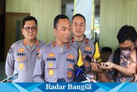 Irjen Pol Sandi Nugroho, Kepala Divisi Humas Polri di damping Brigjen Pol Trunoyudo Wisnu Andiko, Kepala Biro Penerangan Masyarakat Divisi Humas Polri  (IST) 