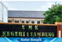 Sekolah SMKN 1 Sambeng  (IST)