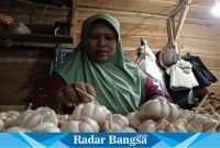 Stand Hj. Mariam di pasar baru Lumajang. (Dok Riyaman).