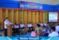 :Bupati Pasaman Sabar AS, saat memberikan arahan pada acara pembukaan Musrenbang RKPD kecamata Rao (IST)