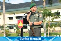 Pangdam IV/Diponegoro, Mayjen TNI Deddy Suryadi, S.I.P., M.Si., menghadiri acara Halal Bihalal bersama anggota di Lapangan Makodam IV/Diponegoro  (IST)