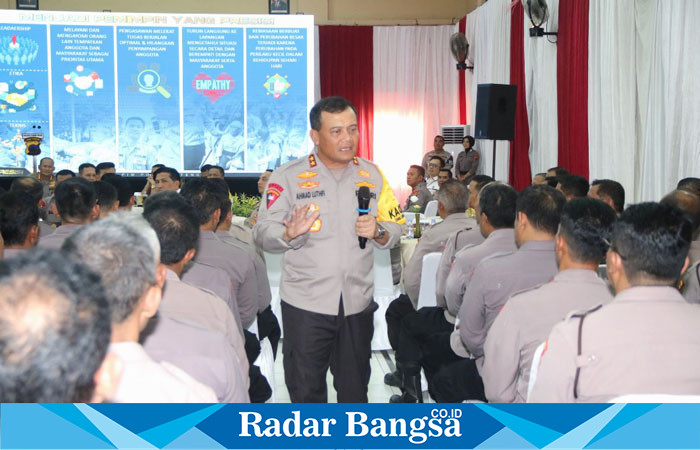 Kapolda Jateng Irjen Pol Drs. Ahmad Luthfi, S.H., S.Tr.M.K. dalam kegiatan Sambang Kamtibmas Kapolda Jateng di Polres Purworejo pada Senin, (22/4/2024)  (IST)