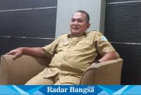 Kadisdik Lamongan Munif Syarif saat ditemui media di ruangan kerjanya, Senin (06/5) (IST)
