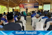 Kegiatan Halal Bihalal dan konsolidasi Partai NasDem di Lembah Kelud (foto: Hikam)