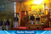 Aktivitas adat budaya di dalam Keraton Malowopati Agung Hadiningrat (IST)