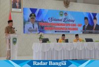 Bupati pasaman Sabar AS hadiri pengukuhan DPD Iluni-UNP Daerah kab Pasaman (Dok foto Akbar)