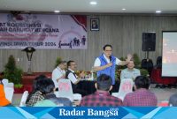 Pj.Gubernur Jawa Timur, Adhy Karyono, hadiri Rakor Penanganan Darurat Bencana BPBD Jatim bersama media massa di Hotel Batusuki Kota Batu, pada Selasa (7/5). (IST)