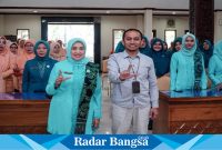 (kanan) Ketua TP PKK Kabupaten Lamongan, Anis Kartika Yuhronur Efendi (IST)