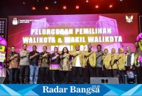 Peluncuran Pemilihan Wali Kota dan Wakil Wali Kota Kediri Tahun 2024 (foto: Hikam)