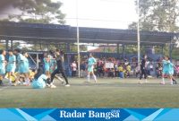 Boy Mini Soccer Stadium (BMS), di Jalan Kh Abdullah Bin Nuh, Desa Nagrak, Kecamatan Cianjur, Kabupaten Cianjur. (Foto: Mamat Mulyadi/ RadarBangsa)