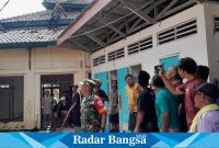 Si jago merah lahap habis bangunan Ponpes Al-Hijrah, di Bojongpicung, Cianjur. (Foto: Mamat Mulyadi/ Radar Bangsa)