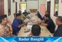 Silaturrahmi politik NasDem-PKS untuk membahas pembentukan fraksi di DPRD Kabupaten Kediri (foto: Hikam)