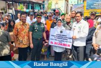 Pangdam IV dan pj gubernur bantuan gempa batang jawa tengah