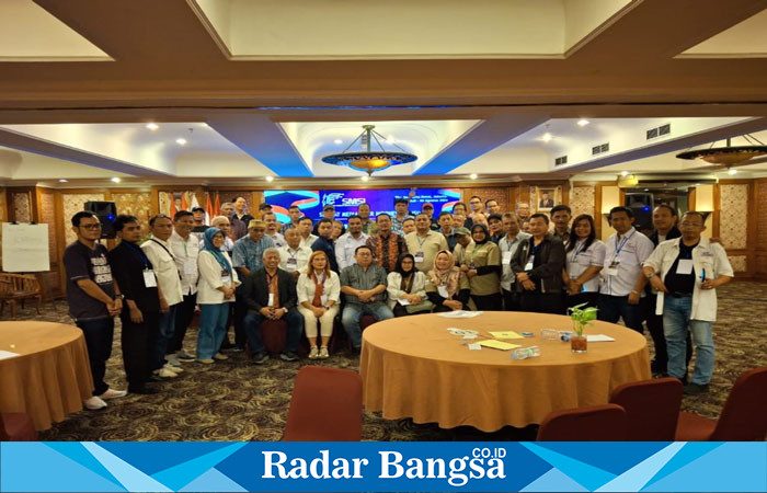 Rakernas Serikat Media Siber Indonesia (SMSI) yang digelar di Hotel The Jayakarta, Glodok, Jakarta Utara (IST)