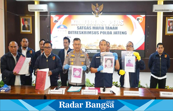 Polda Jateng ringkus Mafia Tanah Lahan Petani di Salatiga