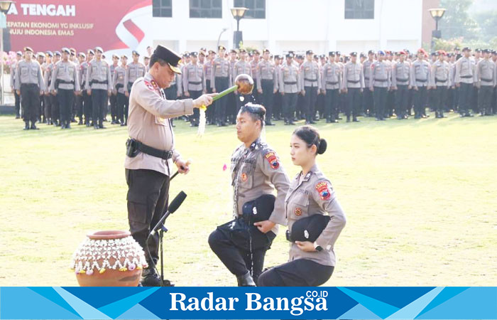 Irjen Pol Ahmad Luthfi pimpin upacara latihan pengawal pribadi di Mapolda Jateng