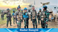 Satgas Indo RDB XXXIX-F Monusco Gelar Patroli Tempur Tetap di Idohu