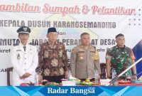 Kades Karangsemanding M Zaini bersama forkompimcam (IST)