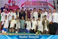 Pemerintah Desa Bringkang dan Karang Taruna Cahaya Pemuda gelar Sholawat bersama Habib AEH (IST)