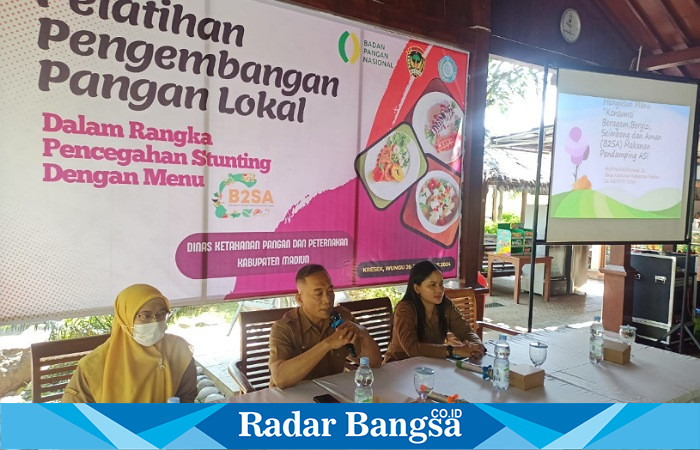 Kepala Dinas Ketahanan Pangan dan Peternakan Kabupaten Madiun, Prayoto SP, yang juga hadir dalam kegiatan.(IST)