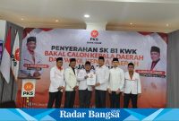 Paslon Cabup - Cawabup Yuhronur Efendi dan Dirham Akbar Askara menerima Rekom dari Partai PKS (IST ) 