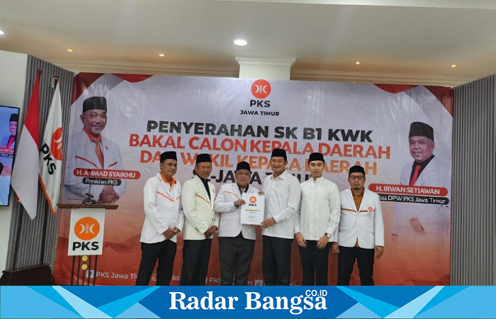 Paslon Cabup - Cawabup Yuhronur Efendi dan Dirham Akbar Askara menerima Rekom dari Partai PKS (IST ) 