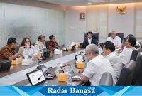 Menteri Agraria dan Tata Ruang/Kepala Badan Pertanahan Nasional (ATR/BPN), Agus Harimurti Yudhoyono (AHY) pimpin Rapim di Kota Bekasi