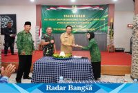 Bupati Lamongan, Yuhronur Efendi hadiri  ulang tahun ke-21 PPAD, yang digelar di Resto Pingki Lamongan pada Selasa, 20 Agustus 2024. (IST)