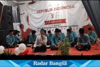 Hadrah  As Sunnah dari Desa Balongwangi Kecamatan Tikung Lamongan (Dok foto Nul –RadarBangsa)