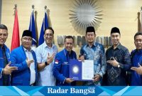 Partai Amanat Nasional saat memberikan rekomendasi B1-KWK kepada paslon  Yes-Dirham (IST)