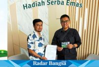 PT Pegadaian Kanwil IX Jakarta 2 meluncurkan program khusus bertajuk “Badai Emas” pada ulang tahun Pegadaian yang ke-123