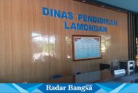 Kantor Disdik Lamongan (IST)