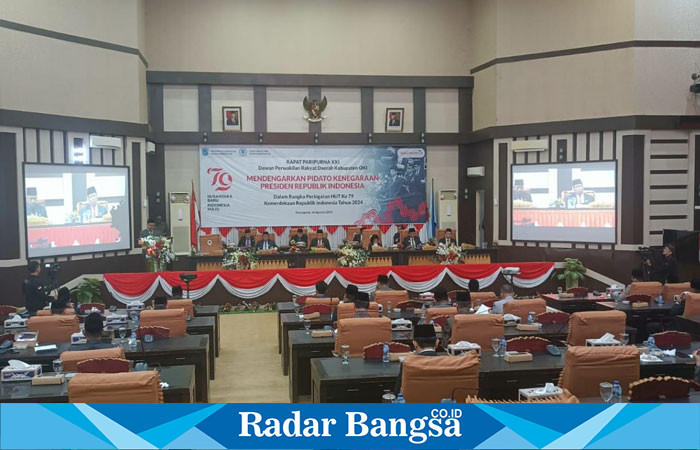 DPRD OKI Sukses Mengelar Rapat Paripurna (IST)