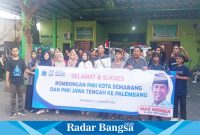 Kader PMII Kota Semarang dan Jateng ikuti Kongres PMII XXI di Palembang