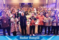 Pj Gubernur Adhy hadiri Rakorkesda Jatim 2024 yang berlangsung di Hotel Novotel Samator Surabaya pada hari Kamis, 8 Agustus. (IST)