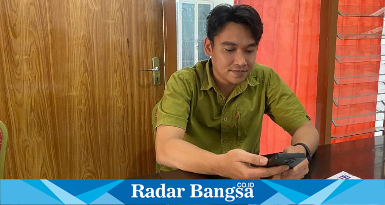 Ahmad Najihin Badry, S.Pd, Kordiv Hukum Penyelesaian Sengketa Bawaslu Kabupaten Kediri (foto: CS)