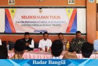 Kapolsek Tikung IPTU Tulus Haryanto.,SE.,MH saat menghadiri ujian perangkat (IST)