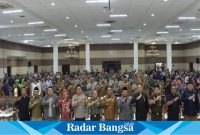 Pemkab Probolinggo, mengadakan rakor  persipan Pilkada  serentak tahun 2024 Rapat ini berlangsung pada Selasa (3/9/2024) di Auditorium Madakaripura, Kantor Bupati Probolinggo. (IST)