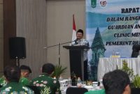 Pj. Bupati Pasuruan, Andriyanto, saat mengarahkan seluruh Kepala Organisasi Perangkat Daerah (OPD) untuk mengoptimalkan pengelolaan keuangan daerah