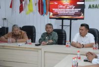 Pjs. Bupati Asahan, Drs. Basarin Yunus Tanjung, M.Si, melaksanakan kunjungan kerja ke KPU  dan Bawaslu Kabupaten Asahan pada Kamis (26/09/2024)